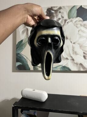 1996 Paper Magic Group Scream Movie Ghostface Wall Plaque Motion Activated Works